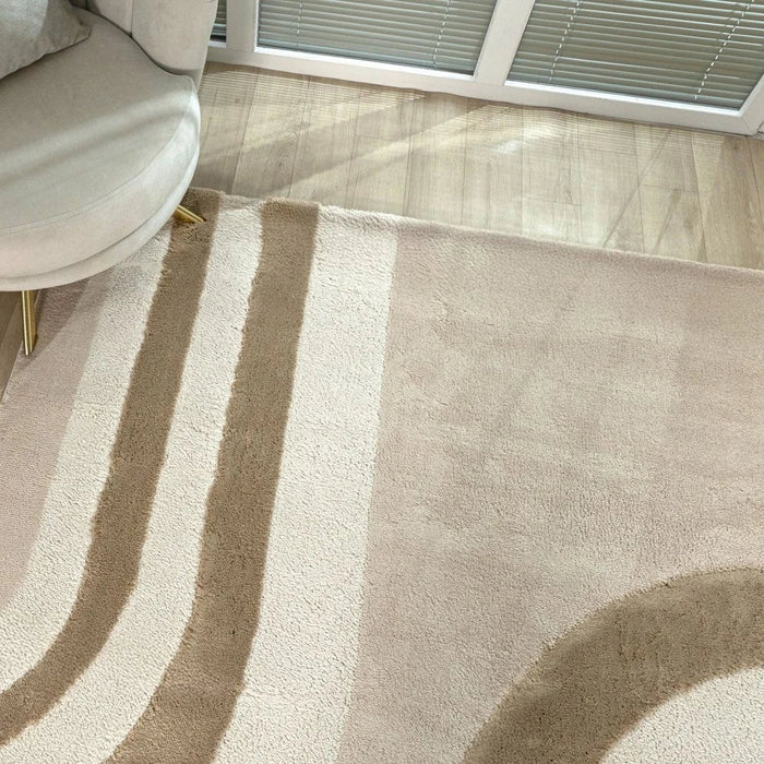 Cosey Modern  Abstracts Rugs 240X340 Cream Gold