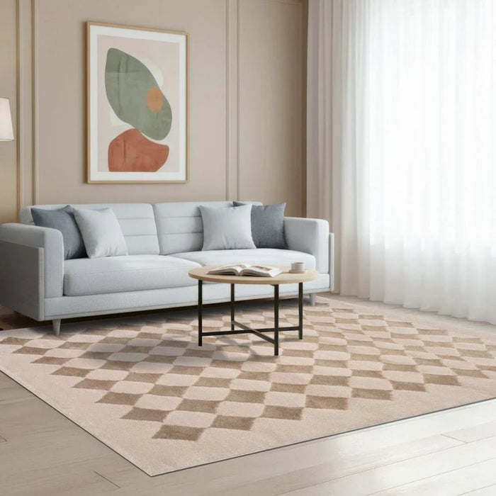 Cosey Modern Geometrics Rugs 240X340 Cream Gold