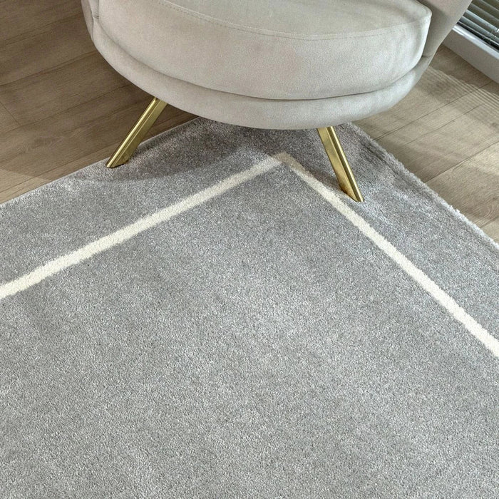 Sahara Plain Solids Rugs 200X300 Lt Grey