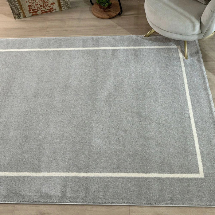 Sahara Plain Solids Rugs 200X300 Lt Grey