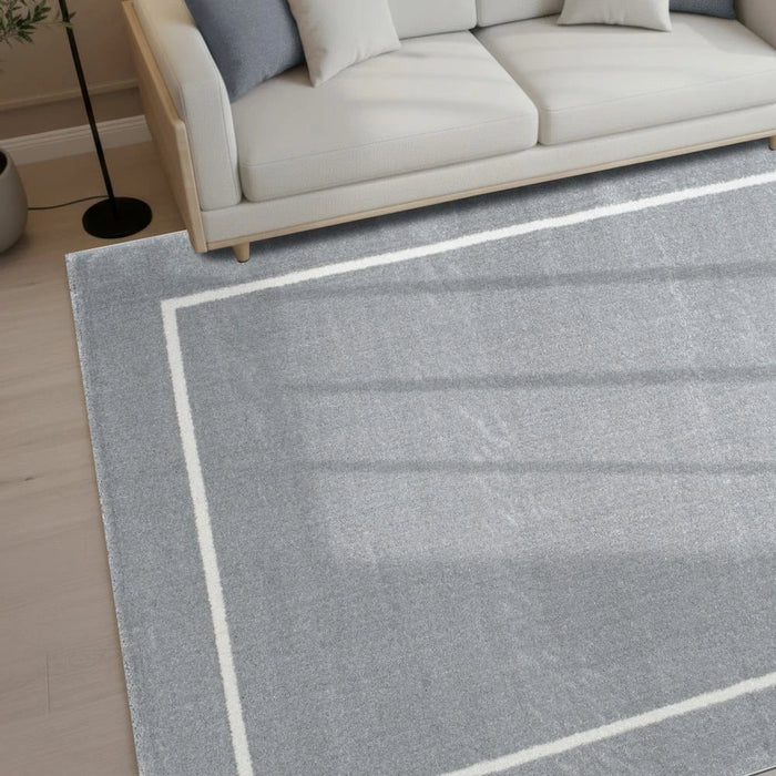 Sahara Plain Solids Rugs 200X300 Lt Grey