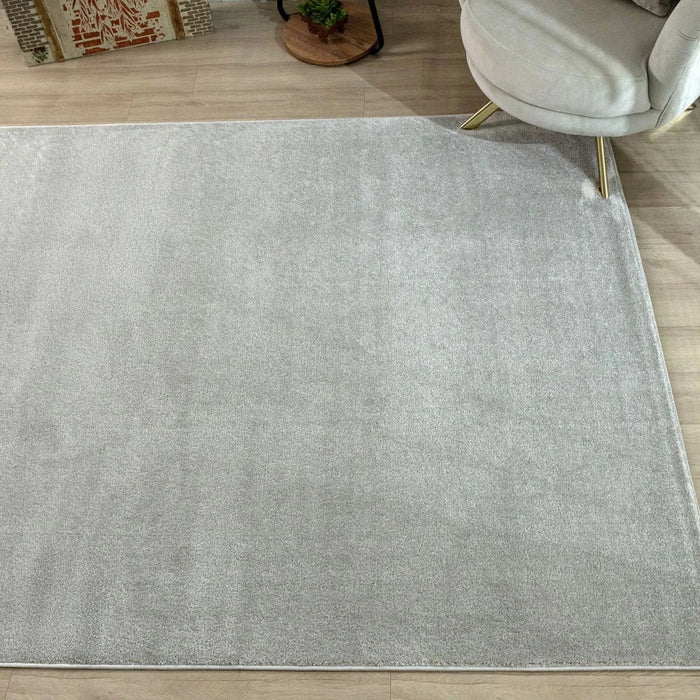 Sahara Plain Solids Rugs 160X230 Grey