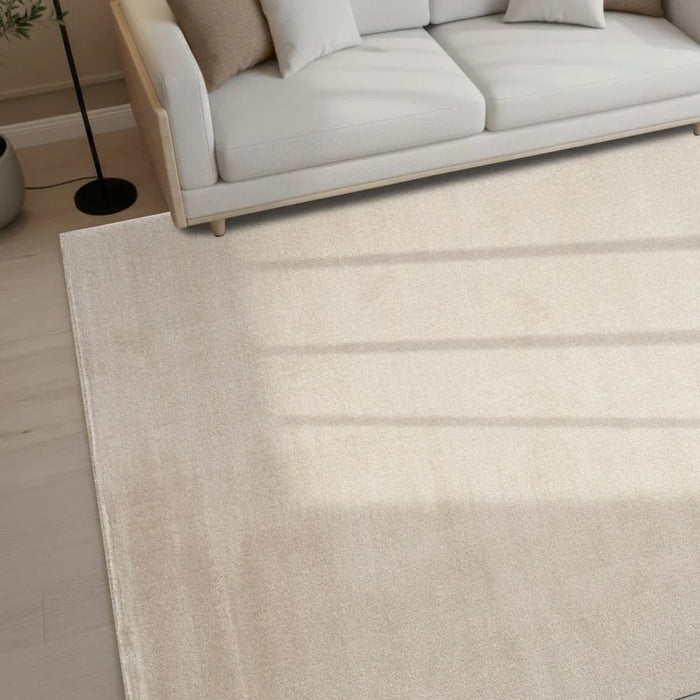 Sahara Plain Solids Rugs 160X230 Cream