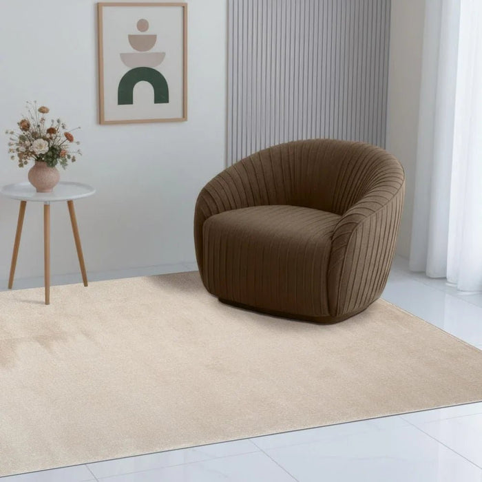 Sahara Plain Solids Rugs 160X230 Cream