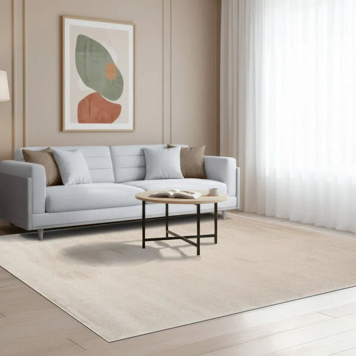 Sahara Plain Solids Rugs 160X230 Cream