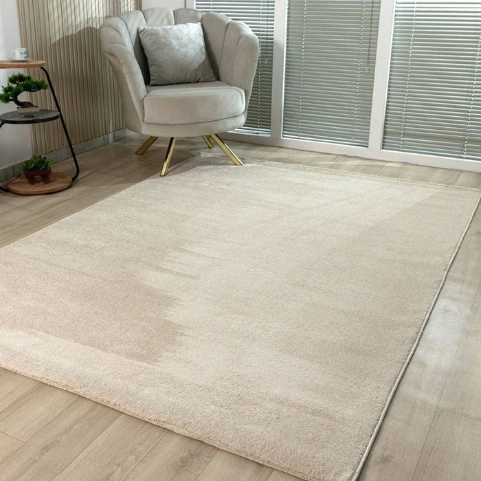 Sahara Plain Solids Rugs 160X230 Cream