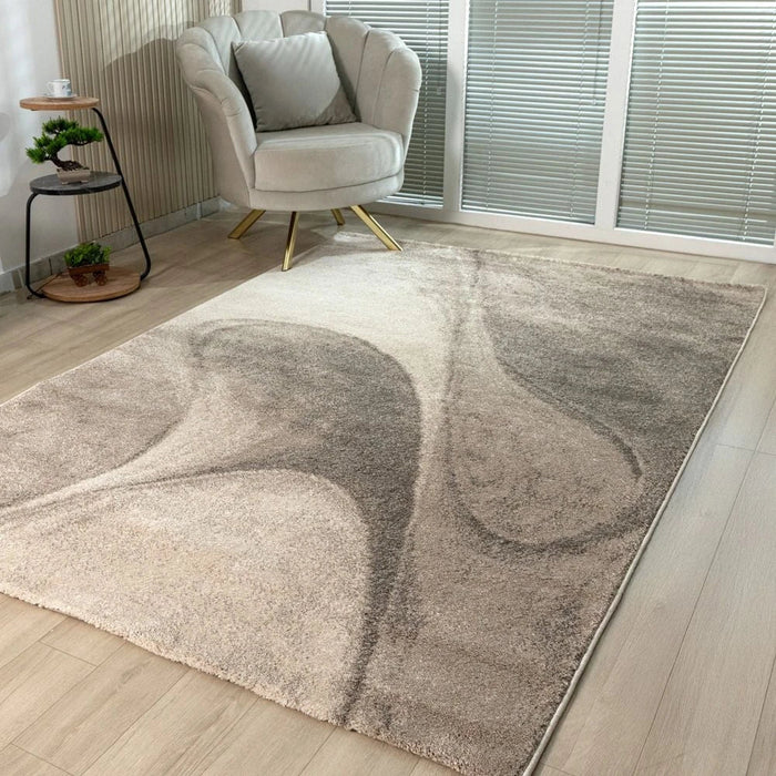 Sahara Modern Abstracts Rugs 240X340 Cream