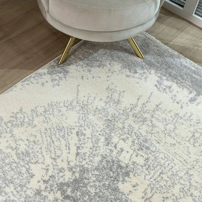 Sahara Modern Abstracts Rugs 160X230 White Grey