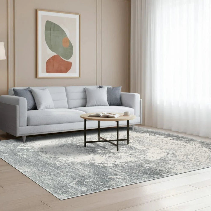 Sahara Modern Abstracts Rugs 200X300 White Grey