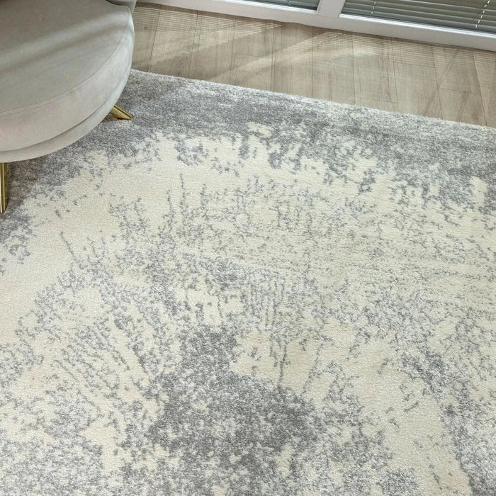 Sahara Modern Abstracts Rugs 240X340 White Grey
