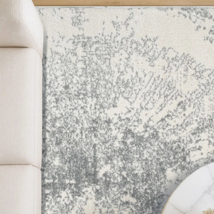 Sahara Modern Abstracts Rugs 240X340 White Grey