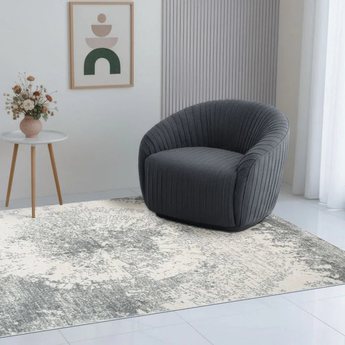 Sahara Modern Abstracts Rugs 240X340 White Grey