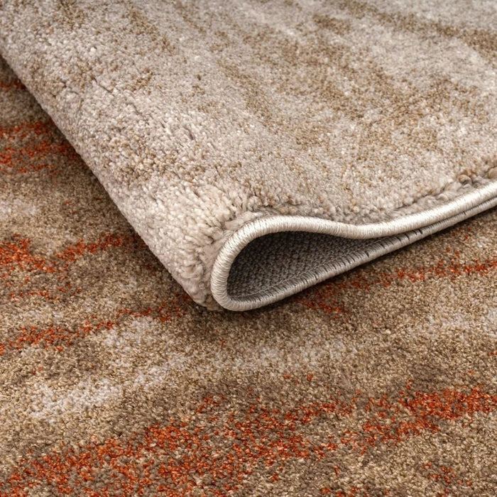 Sahara Modern Abstracts Rugs 160X230 White Rust