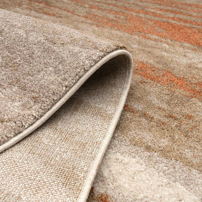 Sahara Modern Abstracts Rugs 160X230 White Rust