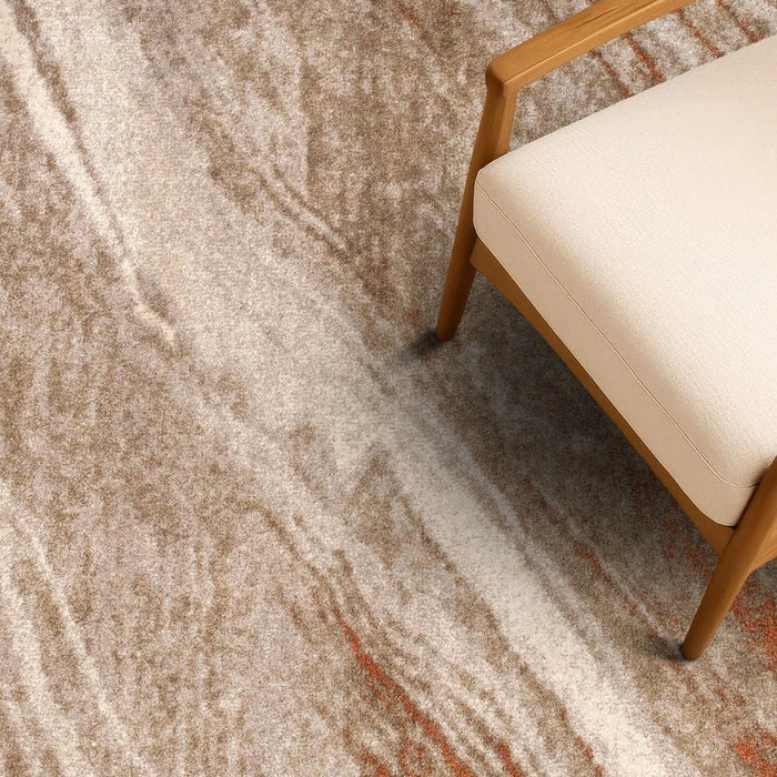Sahara Modern Abstracts Rugs 200X300 White Rust