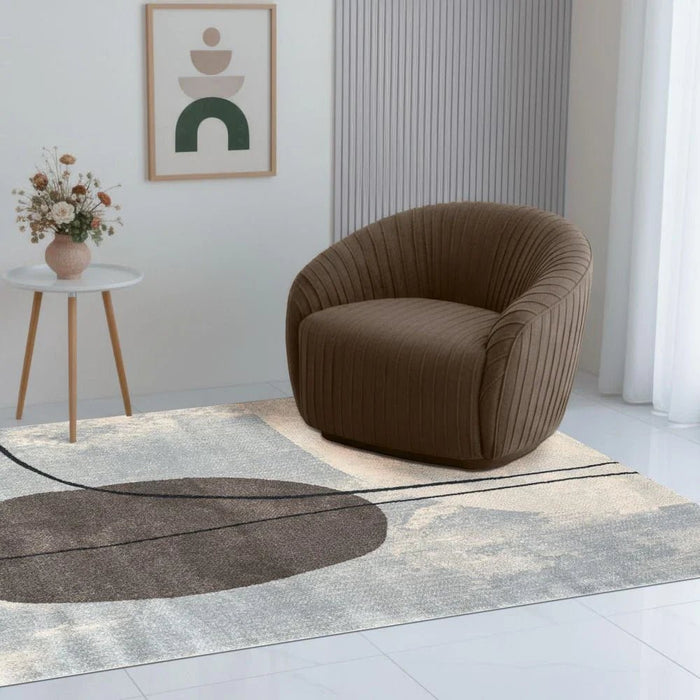 Sahara Modern Abstracts Rugs 240X340 Brown