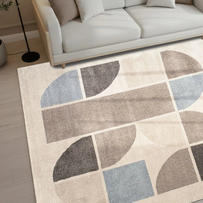 Sahara Modern Abstracts Rugs 200X300 Brown