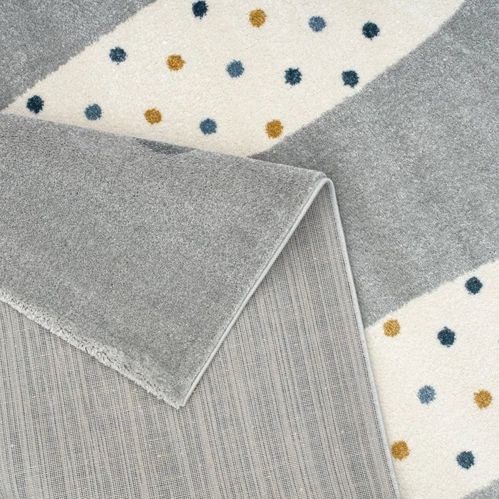 Rabbit Kids Rugs 150X150 Grey