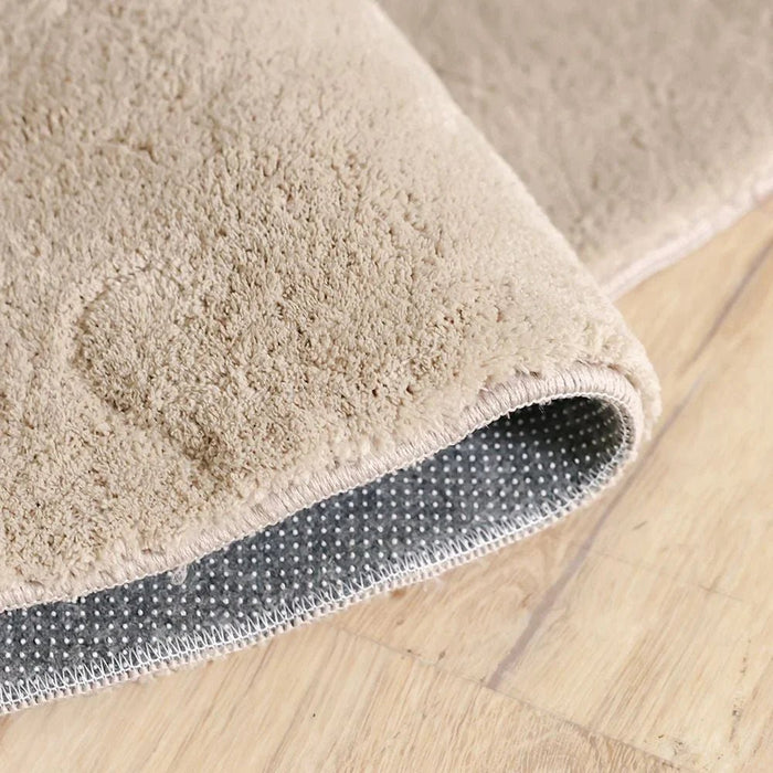 Nova Tufted Shaggy Solid  Rugs 150X150 Camel