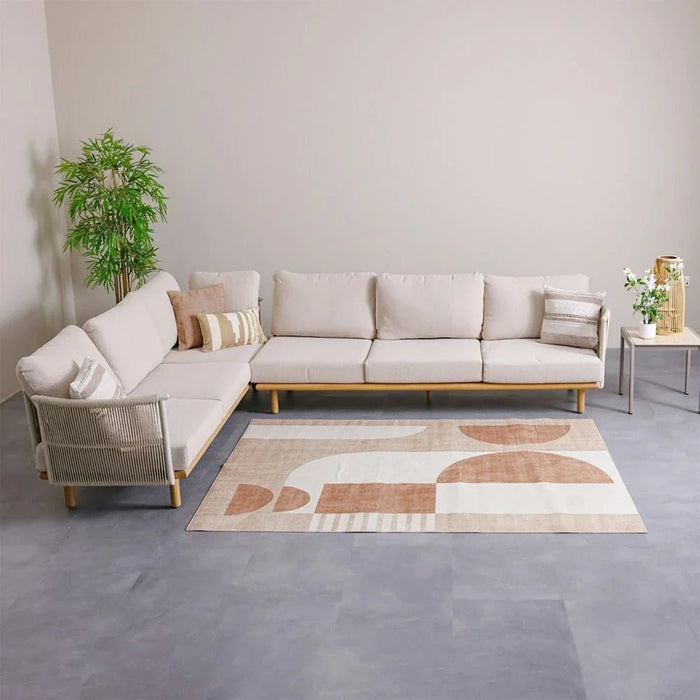Harper Outdoor Washable Abstract Rugs 160X230 Rust