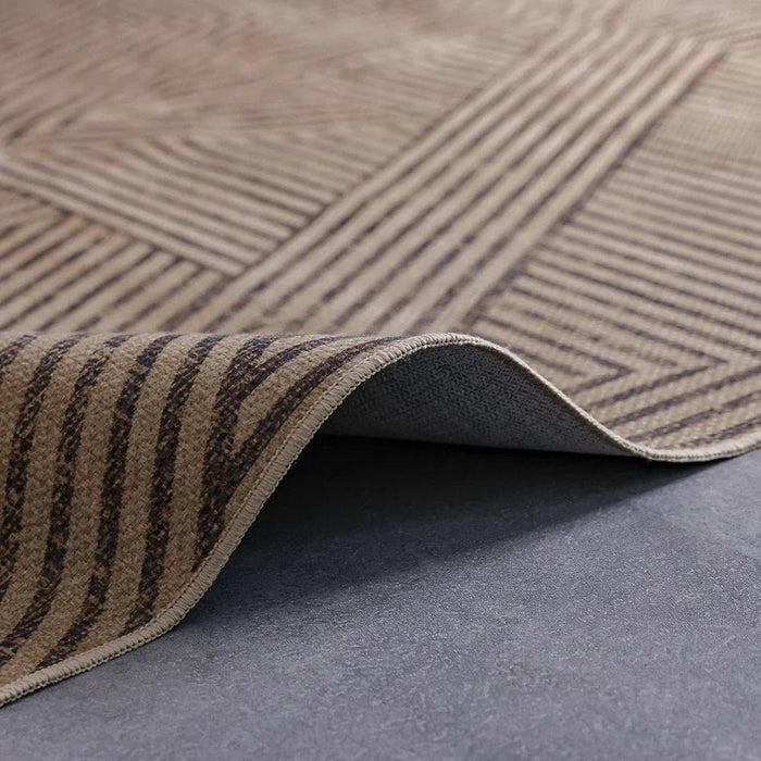 Harper Outdoor Washable Geometric Rugs 200X300 Black