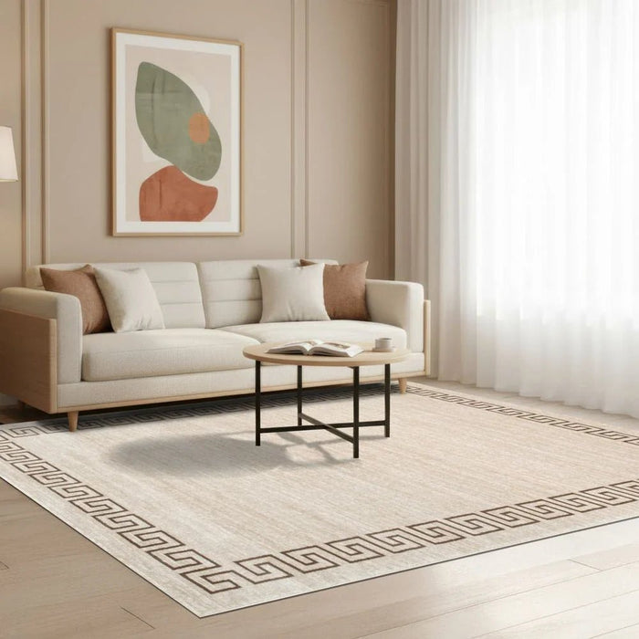 Harmony Contemperory Rugs 150X150 -Cream