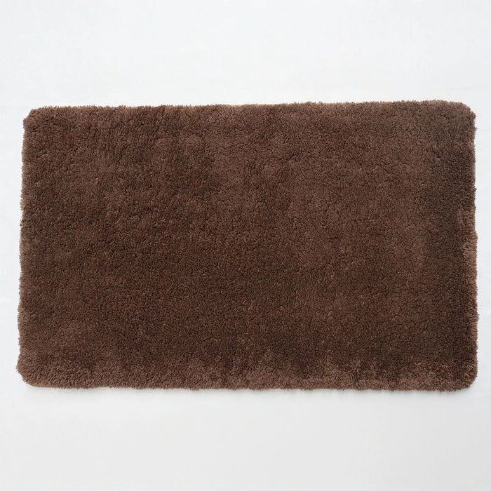 Soffy Water Absorbent  Anti Slip Micro-Fiber Bath Mat Set Tan