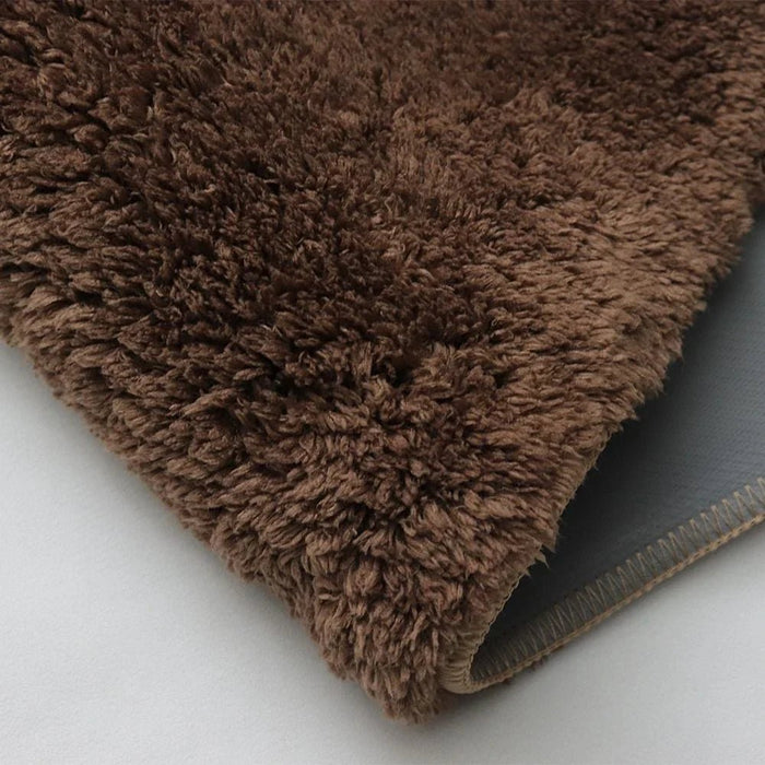 Soffy Water Absorbent  Anti Slip Micro-Fiber Bath Mat Set Tan