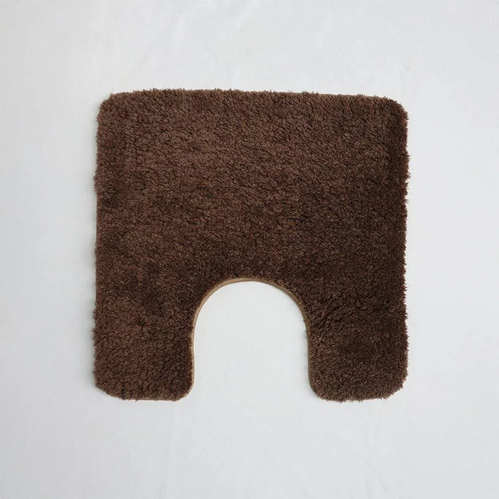 Soffy Water Absorbent  Anti Slip Micro-Fiber Bath Mat Set Tan