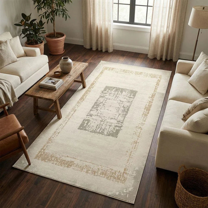 Harmony Contemporary Transitional Rug 240 x 340 - Beige