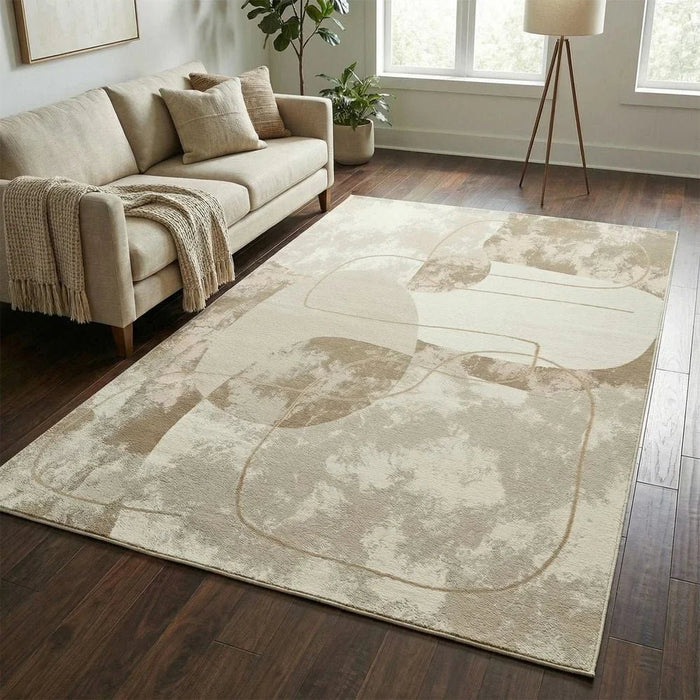 Harmony Abstracts Modern Rug 200 x 300 - Beige