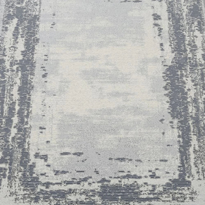 Harmony Contemporary Transitional Rug 160 x 230 - Grey White