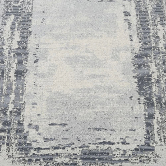 Harmony Contemporary Transitional Rug 240 x 340 - Grey White