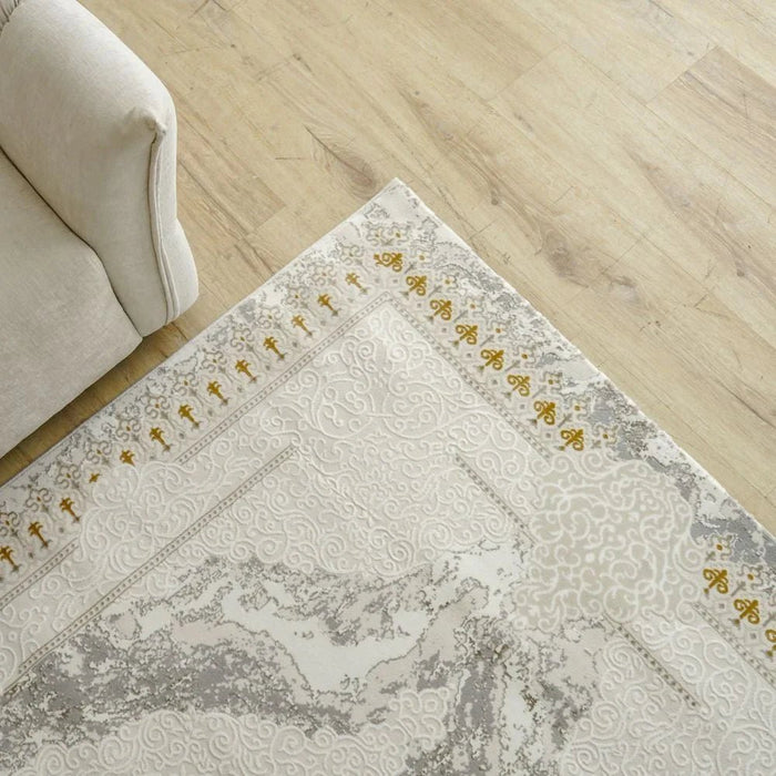 Urbana Printed Transitional Rug 160 x 230 - White