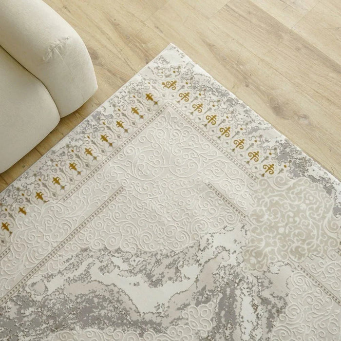 Urbana Printed Transitional Rug 200 x 300 - White