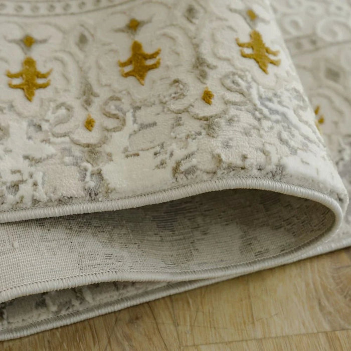 Urbana Printed Transitional Rug 200 x 300 - White