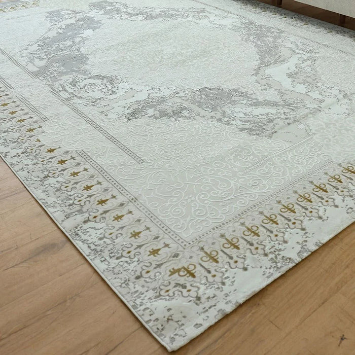 Urbana Printed Transitional Rug 300 x 400 - White