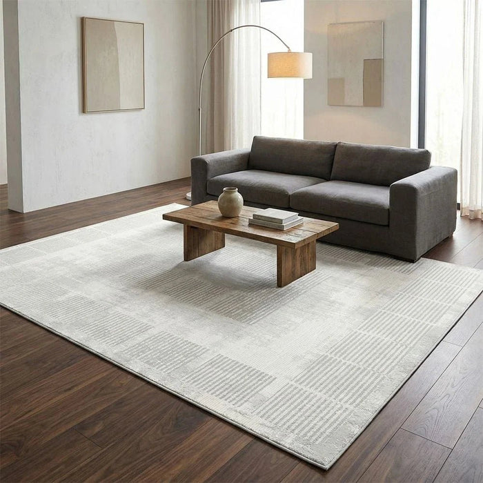 Urbana Contemporary Transitional Rug 300 x 400 - White