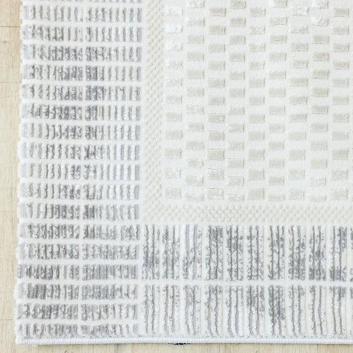 Urbana Contemporary Transitional Rug 160 x 230 - White