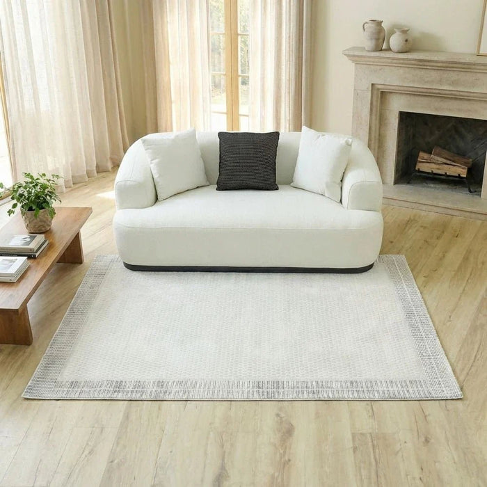 Urbana Contemporary Transitional Rug 160 x 230 - White