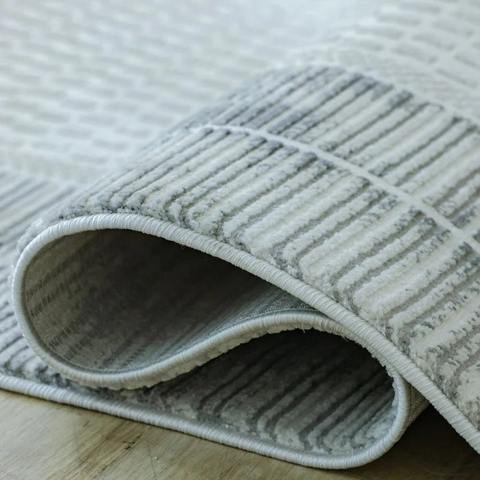 Urbana Contemporary Transitional Rug 240 x 340 - White