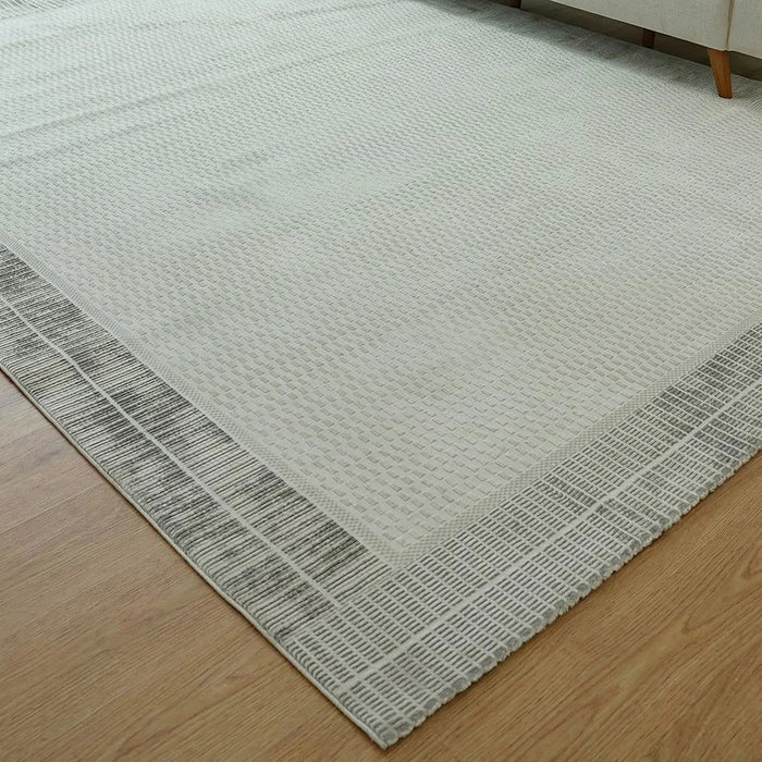 Urbana Contemporary Transitional Rug 300 x 400 - White