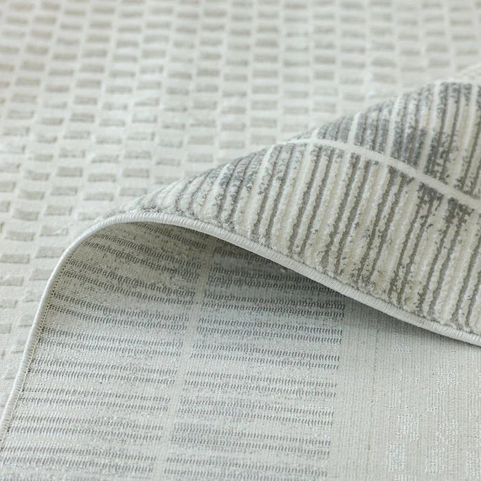 Urbana Contemporary Transitional Rug 300 x 400 - White