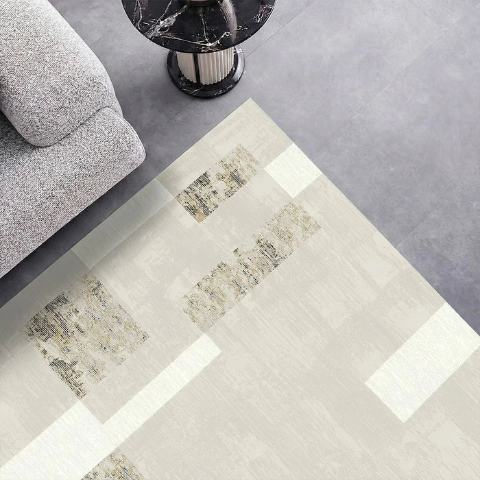 Urbana Contemporary Transitional Rug 160 x 230 - White Black