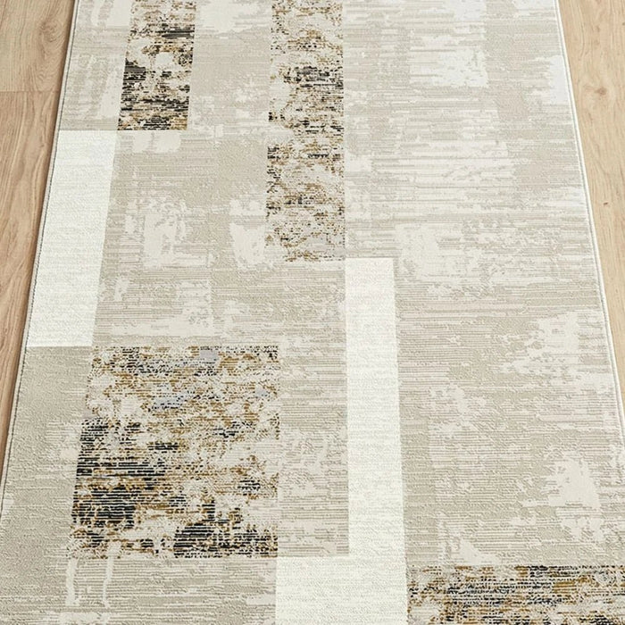 Urbana Contemporary Transitional Rug 160 x 230 - White Black