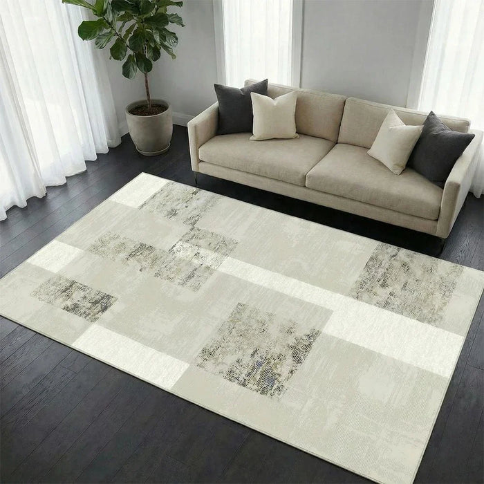 Urbana Contemporary Transitional Rug 240 x 340 - White Black