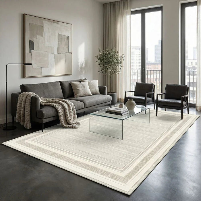 Urbana Contemporary Transitional Rug 200 x 300 - White