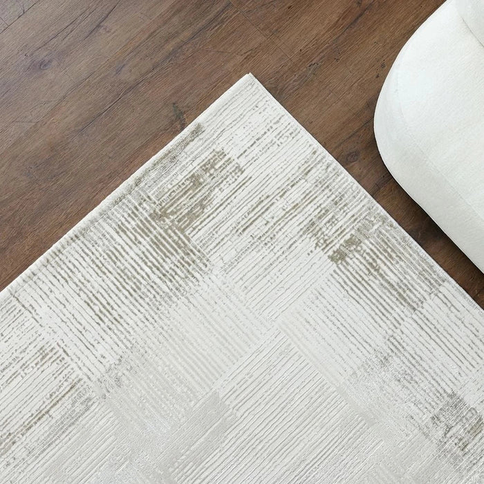 Urbana Geometrics Modern Rug 240 x 340 - Cream