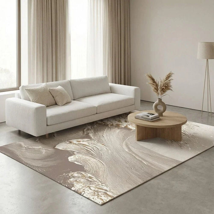 Galeria Lux Modern Abstract Rug 160x230 Beige