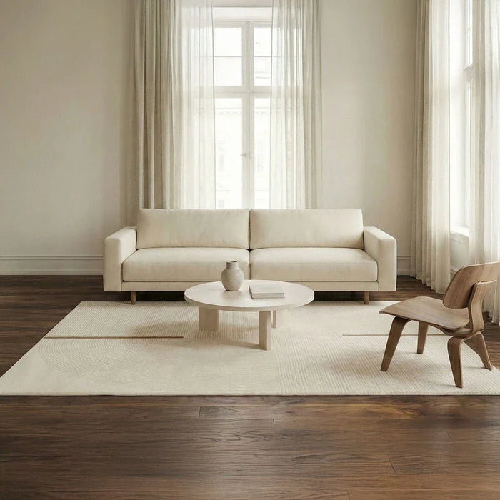 Galeria Lux Modern Geometrics Rug 160x230 White Gold